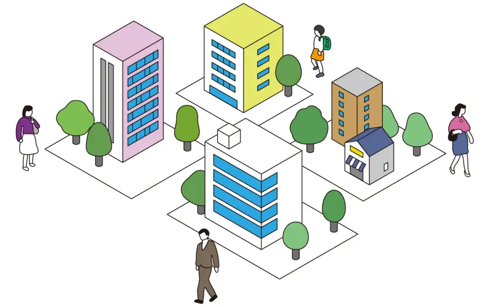 駅からスグの住まいは安心