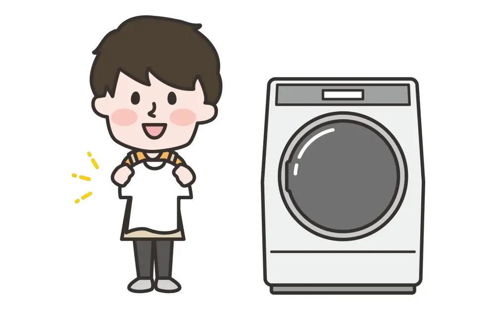 簡単洗濯で爽やか！